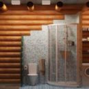 Как сделать душ в деревянном доме своими руками?