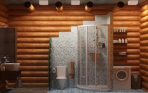 Как сделать душ в деревянном доме своими руками?
